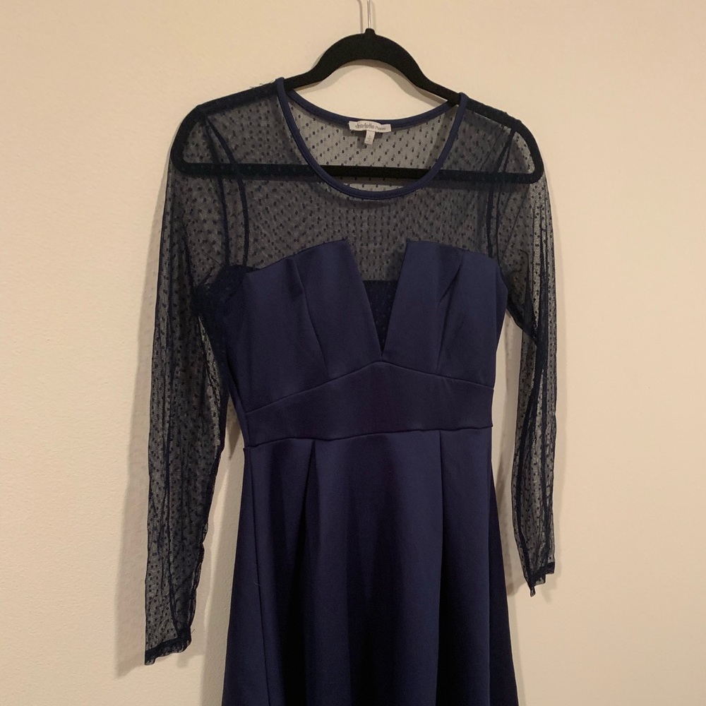 💎 Charolette Russe Navy Dress